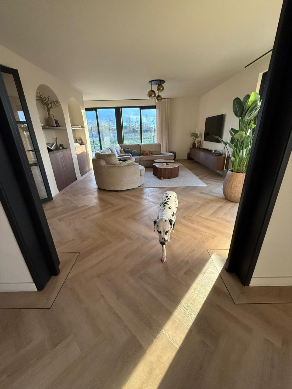 Modern Interieur met Band en Bies