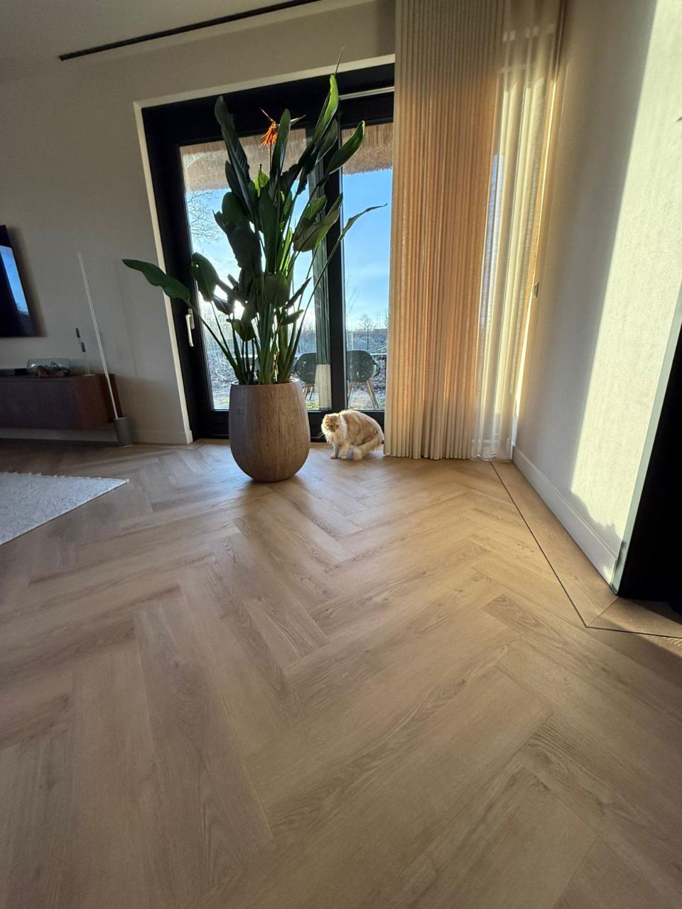 Luxe Visgraat PVC - Woonkamer